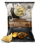 Chips artisanales belges sans gluten saveur carbonade flamande - Les Chips de Lucien