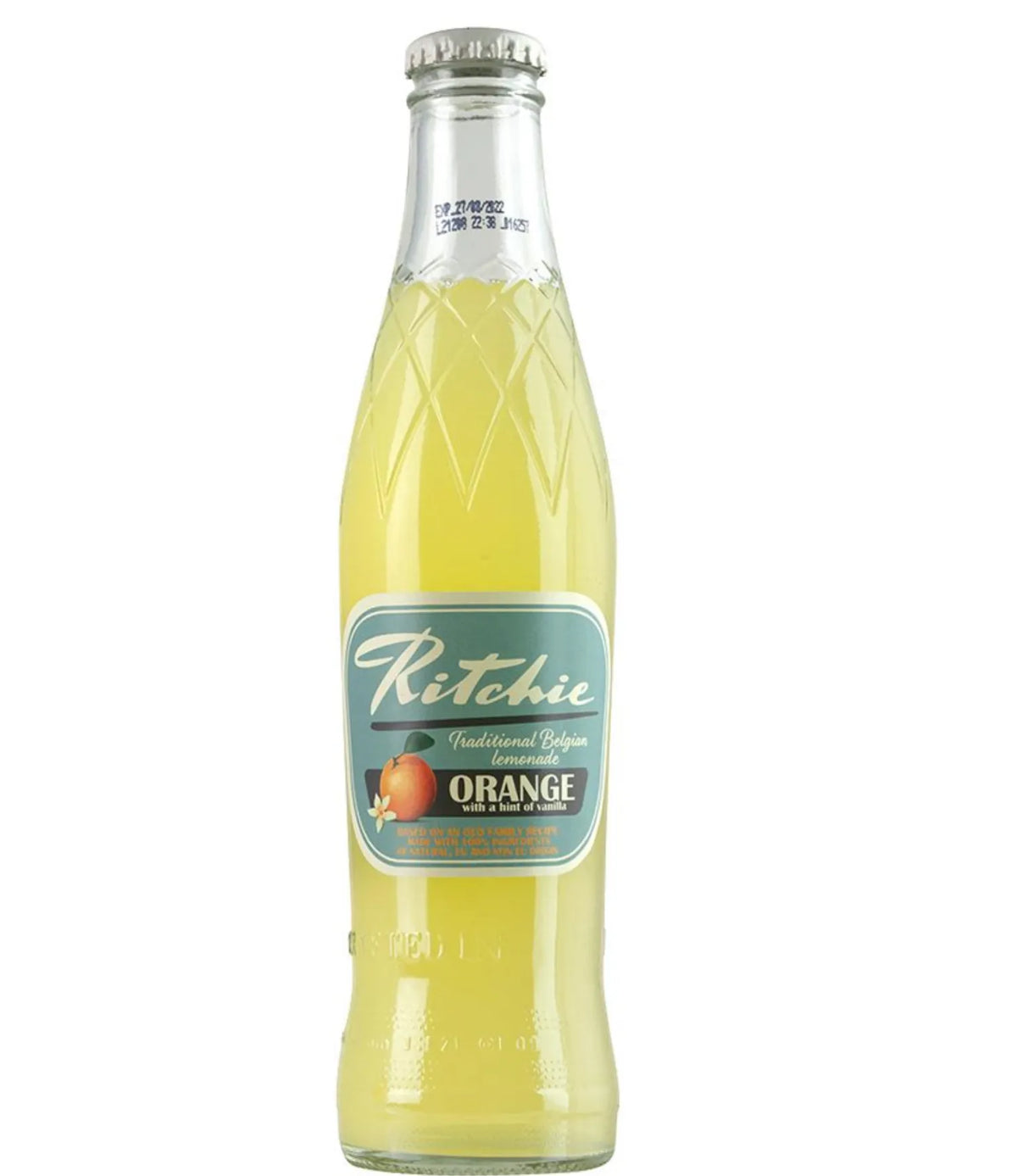 Limonade artisanale belge orange vanille sans conservateurs – Soda Ritchie